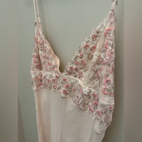 Midnight Magic Maxi Slip by Intimately at Free People in Pink - Picture 5 of 10